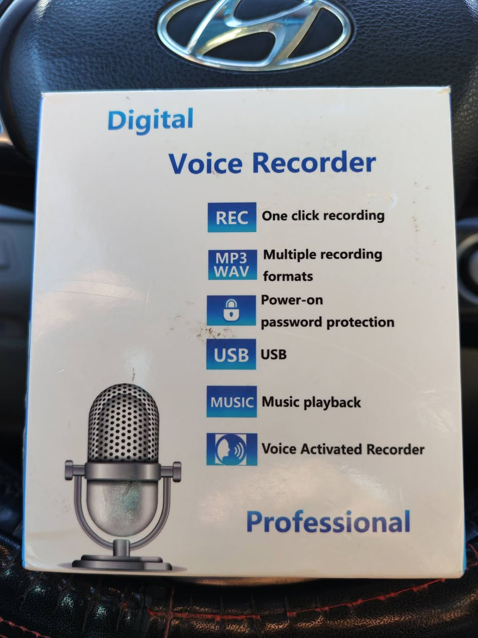 جهاز تسجيل صوت سري 
كوالتي جداً عالي 
شحن تايب سي 
صوت واضح جداً 
اول تم 15


**إذا كنت صاحب هذا الإعلان وتريد حذفه لأي سبب، رجاءا أرسل رسالة إلى الدعم الفني**