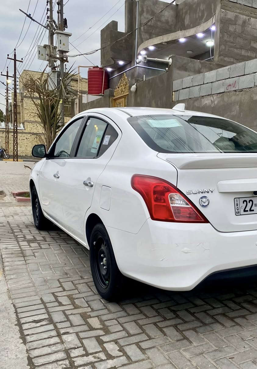 السلام عليكم نيسان صني 
هندي ام البليته الزركه 2024
سياره كفاله عامه ماشيه 31 
مكاني بصره حي الشرطه 
شراي يتصل ***********
