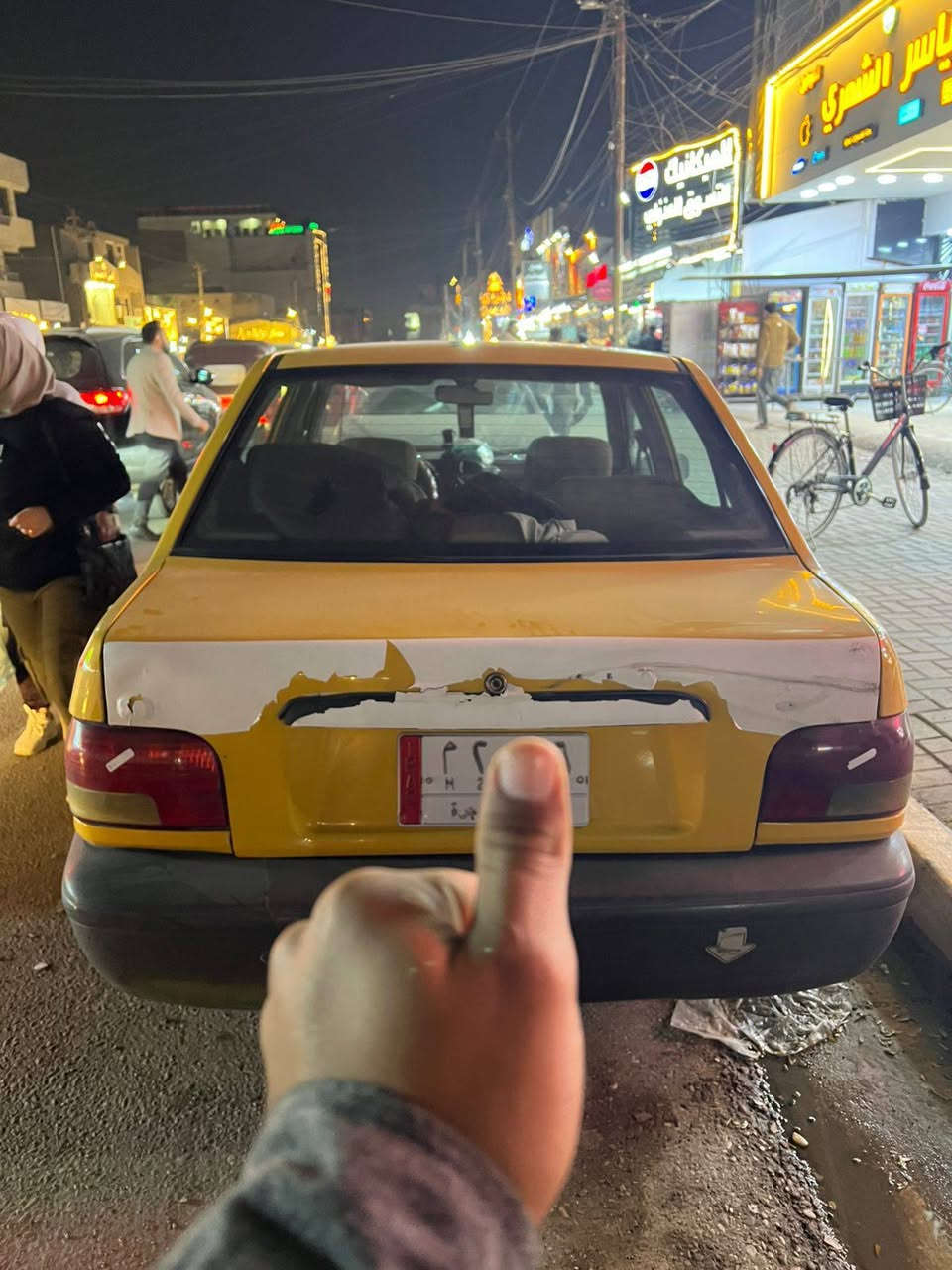 السلام عليكم من رخصة مدير الكروب سايبا موديل 15 للبيع المكان بغداد سيارة كبل للشارع ما اذب عليهة ربع وتحويل ثاني يوم صاحبهة موجود محرك خير من الله وكير جديد وشواصي بس البليتة الامامية فاطرة وصلحتهة مال شركة السعر 37 وبيهة مجال قليل غير متواجد ع الفيس رقم *********** وبي واتساب
