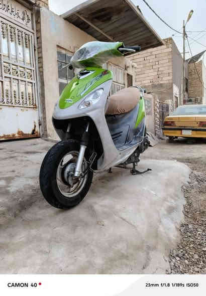 السلام عليكم: دراجه ماكس منغولي لون فستقي موديل 2006 دراجه مكفوله مكينه ما مفتوحه دراجه نضيفه كلش السعر 700 الف وبيهة مجال الستفسار ***********
