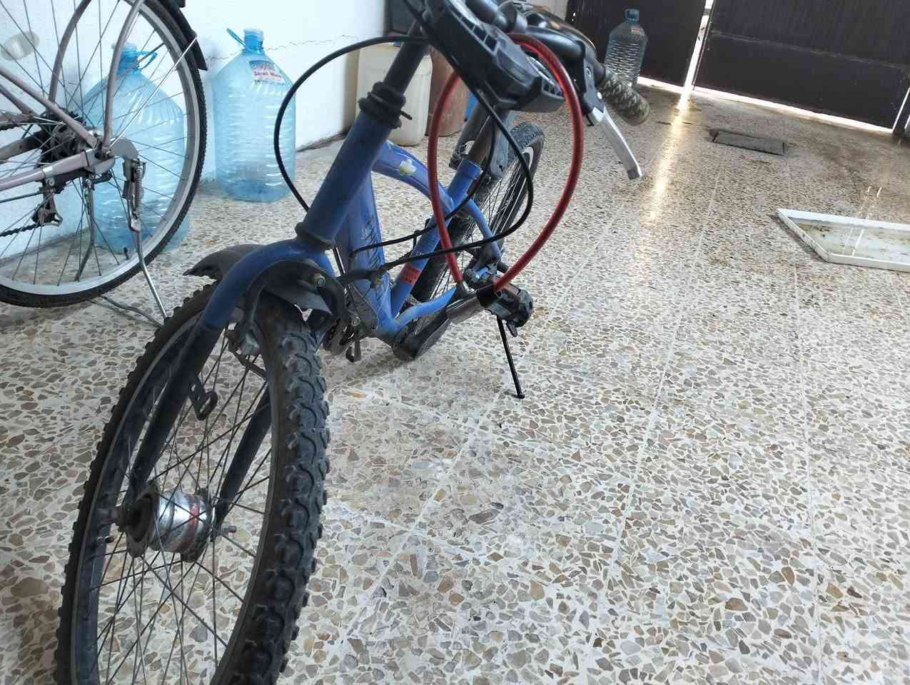 سلام وعليكم عندي بايسكل للبيع 
حجم 24
العيب البي فقط تاير وحده بيها سوفان 
شغال سته كير 
مابي كل شي 
السعر 50 وبي مجال 
للاستفسار الاتصال على هاذا الرقم 
***********
