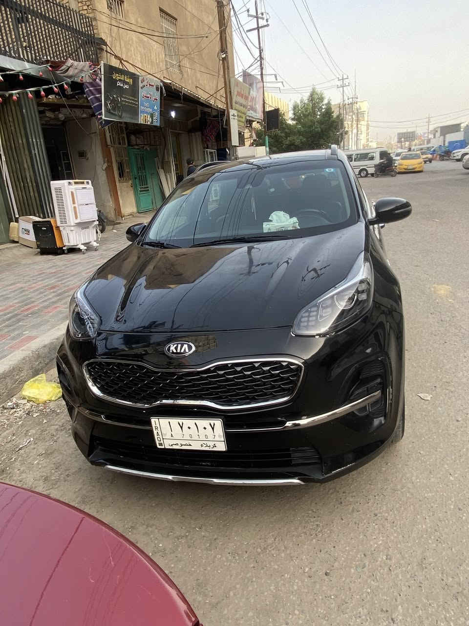 سبورتج موديل 2021
فول مواصفات الون اسود 
الرقم مميز كربلاء 
ماشية 29الف 
تجي بنيروما تحكم ستيرن رادارات الكشتات جلد وكهرباء فورويل
السيارة EX
حادثها بس بنيد قطعة وحدة لأشواصي ولا لغود 
العنوان:كربلاء الجمعية 
السعر:165
الرقم:‭0782 145 8399‬
الرقم الثاني:***********
