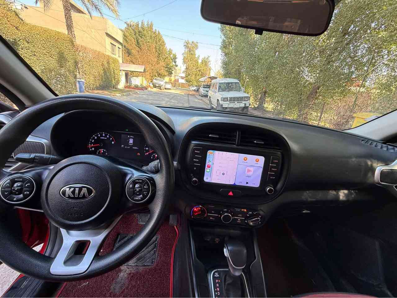 كيا صول 2022
وارد امريكي حادث جاملغ وخشم البنيد وصور الحادث بالمنشور مع السونار 

مكينه 2000دوش 
ماشيه 55ميل
مكينه كير مكفولات 
تخم تاير 
صدر جديد 

شاشه 
كامره تحكمات ستيرن جهتين
تبريد ثلج 
رقم اربيل انكليزي تريد تحويل او وكاله
عنوان بغداد شارع فلسطين 
معروضه 135
*********** بغداد, العراق
