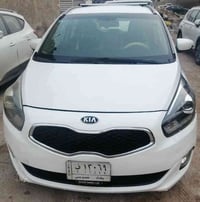 من رخصة الادمن للبيع كيا كارنز 2016 خليجي 7 راكب رقم بغداد بسمي  سنويه...