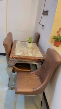 ميز طعام • طاولة طعام • ميز مرمر • طاولة مرمر • طقم طعام • كراسي طعام ...