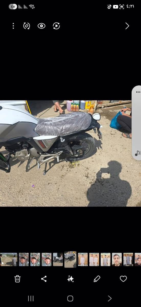 دراجه AH للبيع موديل 2017 موطور خير من الله فقط الويل الخلفي تعبان سعره 900 وبي مجال للأستفسار اتصل ***********
