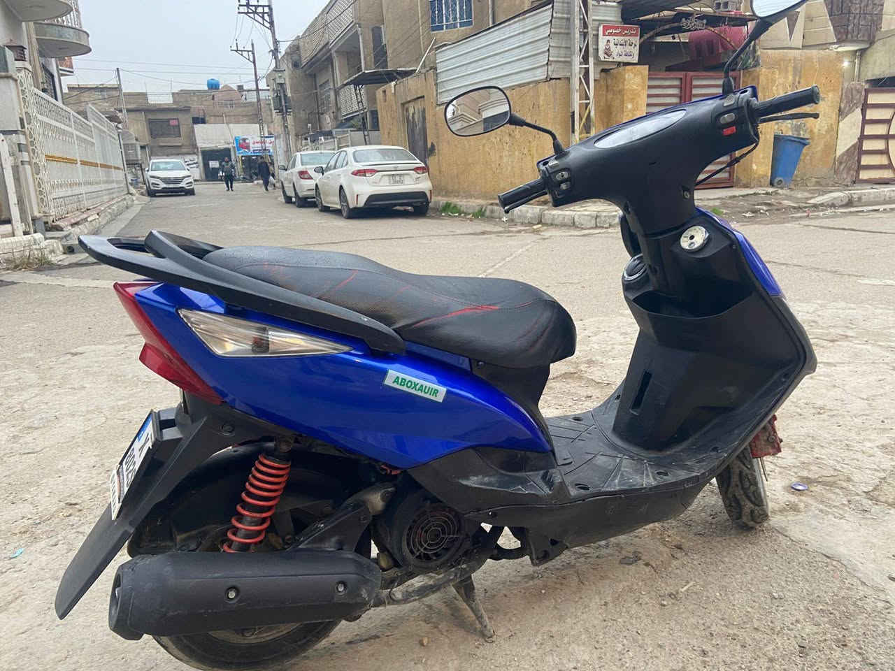 سلام عليكم ثعلب ياباني ١٤٠ دراجه كله بلاديه فقط كفر تجاري وكفراته القديمه موجوده دراجه بلادي كهربائيت كله شغله  مابيه نقص برغي مكينه بلاديه شلعه معدل فول 
 عنوان بغداد دوره ابو دشير 
***********
