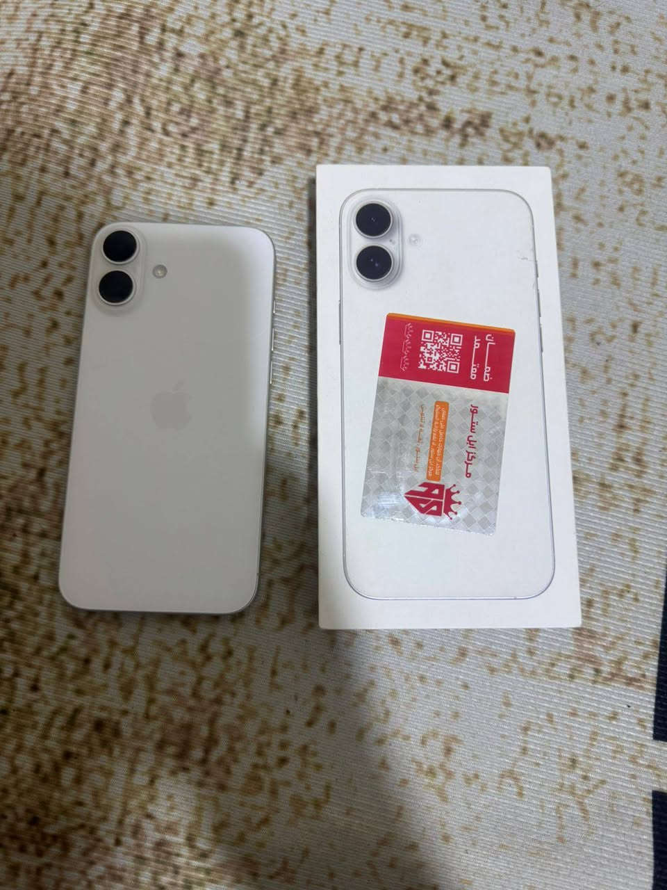 السلام عليكم 
جهاز آيفون ١٦ بلس ابيض 
ذاكره ١٢٨ 
بطاريه ميه مشحون ١٣ مره 
ويا كيبل أصلي 
كلش جديد بي وصل ضمان استعمال ١٠ أيام 
فقط 
الضهر بي كسر بسيط إذا امبين بلصوره 
سعره مليون قفل كل مجال مابي 
المكان بصره جبيله 

اخوان أنه مكلف بالنشر هذا رقم
 صاحب الجهاز إتصال فقط
‏‪***********‬‏
