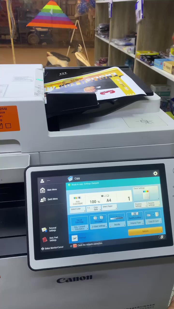 Canon / c255 طابعة

💥مزوده بنظام الواي فاي 💥
الطباعة مباشرة من  التلفون 📲 والحاسبة 
 مواصفات الجهاز 
💢جهاز استنساخ مناسب للمكاتب والشركات 💢
◾️ طباعه استنساخ سكنر 
▪️ طباعه ملون وعادي 🎨 
▪️ ٢٥ نسخه بالدقيقه 
◾️واي فاي - الهاتف - لابتوب 💻
▪️ ربط حاسبه usb🔌
▪️حبر باودر ميجف 
◾️ فيدر دبل سكان يعني النسخه يقراها وجهين 
▪️ شاشه اي باد حديثه
▪️ جهاز منضدي وخفيف الوزن

السعر 350 

الطابعة استخدام قليل 
مكاني بغداد / حي اور 
***********
