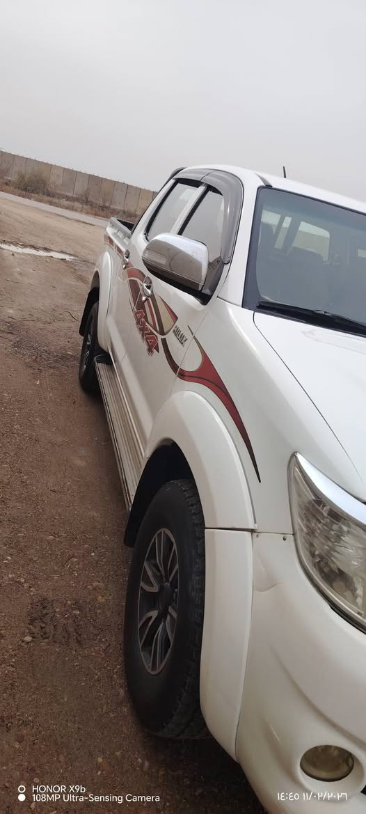 سلام عليكم سياره البيع بيكم هيلوكس فورويل كازز موديل 2013الكشره كفاله عامه حداديه كله جديد بس المكينه مجفته لا تنقص ولا تبخرر رقمم اربيل اجديد استفسار على ارقم ***********
