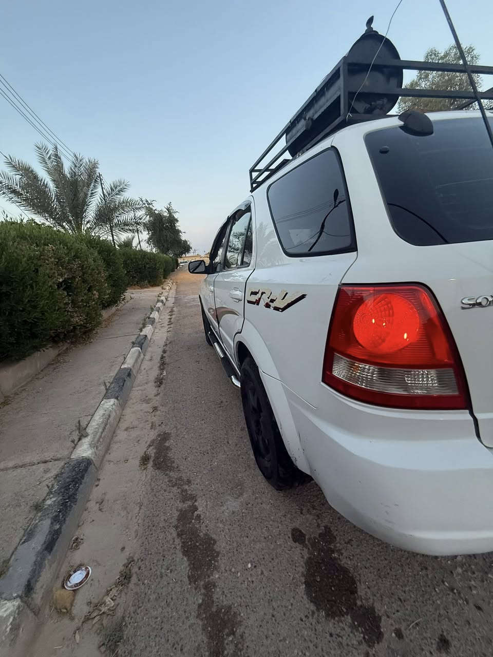 السلام عليكم 
كيا سورينتو موديل ٢٠٠٦ 
بيع او مراوس بشي عالي 
كير محرك جدد 
البارحة شادهم
صبغ جاملغ السكن ونص البنيد موضح بالفيديو
تبريد شرط صدر امامي خلفي وأربع تايرات الشهر الفات شادهم 
كامرة وشاشة 
السيارة كلش نضيفة السعر ٨٦ وبيها مجال شي كلش بسيط 
صبغ جاملغ السكن ونص البنيد 
***********
ابيع شرط الفحص
موضح كلشي بالفديو

