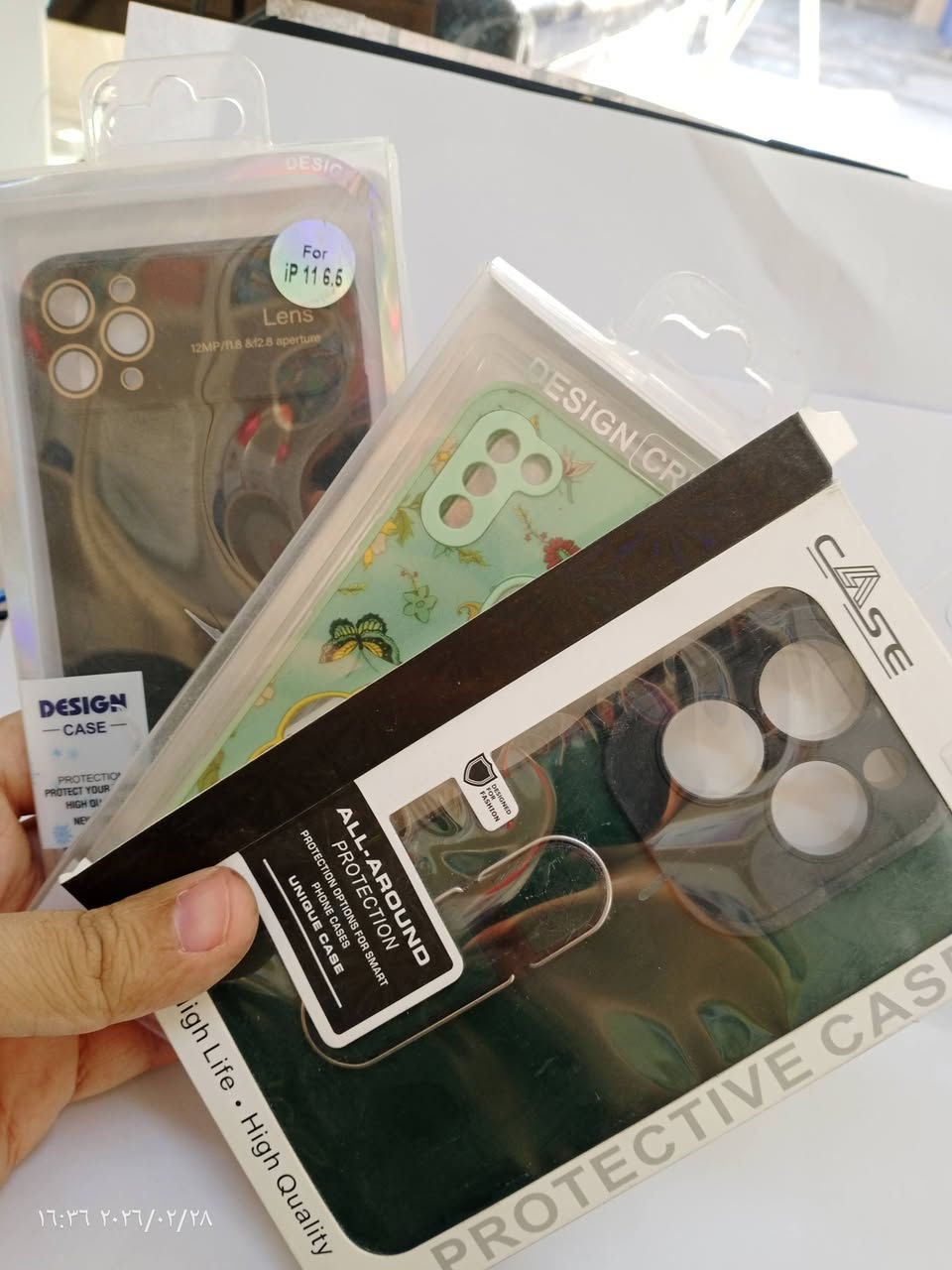 السلام عليكم
كفرات للبيع العدد  400 كفر كل النوعيات ايتمات حديثه ومتنوعة المرغوبة ريلمي بوكو تكنو هواوي كلكسي متنوع A وهوت   ايفون من 11 لحد 17 جلاتين وكفرات ايفون مع عدسات كلها مرغوبه ونظيفه اني ماخذها المحلي لاكطها  وهسا دا اصفي السعر 85 وبيها مجال يعني الكفر اقل من ربع عندي توصيل صلاح الدين وبغداد بس رقمي وات ساب ***********
