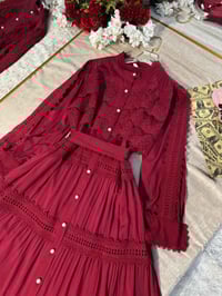 فستان طول كامل • كشمير مغربي • مقاسات 38-48