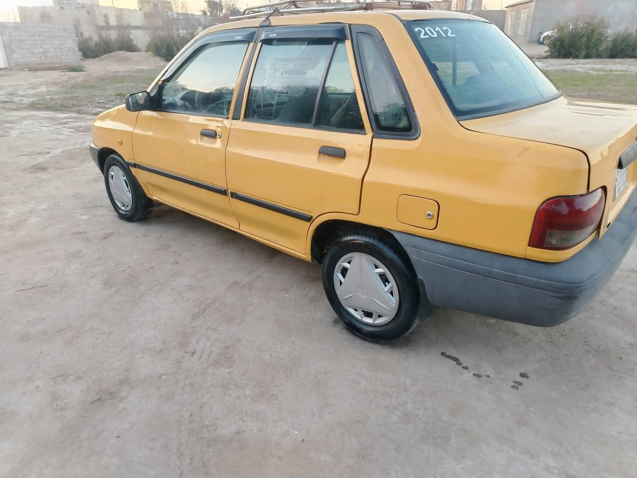 سلام عليكم(مصفره هيه وغرامات )

سايبه للبيع مديل 12 بلاديه لاضربه ولاتبديل

محرك وكير حداديه كهربايات تخم تايرات جاهزه

رقمه (بصره)دولي ل2029 مالكه بديوانيه مصفره توها

السعر 22 وبيه مجال للشراي تصال ***********
