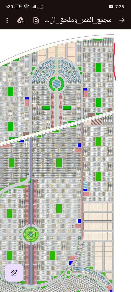 قطعه للبيع 100متر مجمع القمر السكني 40مليون وبيه مجال
***********للتواصل
