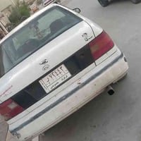 سياره هونداي اكسله موديل 1994 شرط محرك وكير شرط دفتر بانزين موجود سنوي...