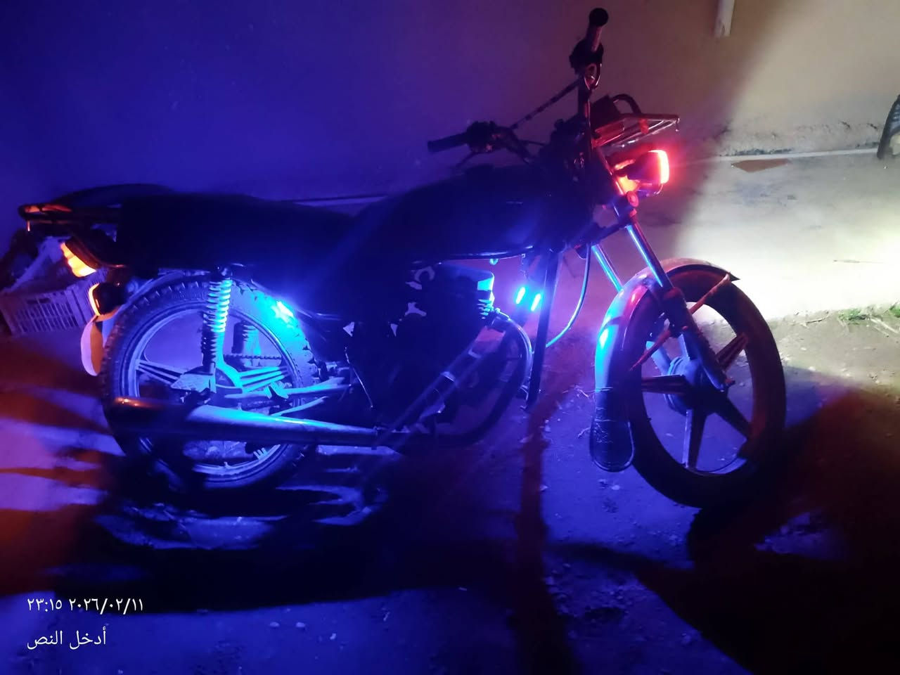 دراجه جني موديل 19 محرك مجفت جديد نشاط فول كهربائيّة كلها شغاله دبلات امامي خلفي  سلف شغال تايرات امامي خلفي جديد دراجه جاهزه كلشي مانقصها سعر 325 بي مجال الشراي ويرهم مراوس مكاني بيجي ***********
