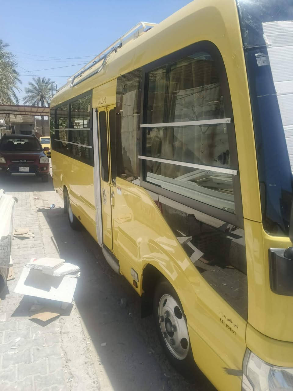 سلام عليكم كوستر
موديل 17 كفاله عام من صبغ وبارد 
مكينه وكير وكسن وصدر وتبريد كفاله 
هزء وسنويه جديده  سياره قبل يومين حولته بسمي 
سياره ماشيه 230,
مكاني بغداد المحموديه  اني مكلف بل نشر 
‏‪***********‬‏
