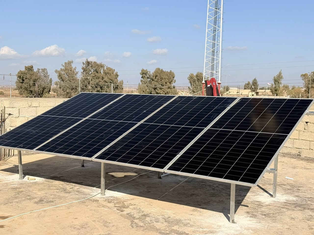 تم بفضل اللّٰه تركيب منظومة طاقة شمسية من قبل كوادرنا في 

#قريةباجوان 

للاخ :: بشار عاصي 
  
✅ نظام طاقة شمسية متكامل بأعلى المواصفات

✅فولتية ثابتة 220فولت 
✅كهرباء مستمرة بدون انقطاع 
✅تشغيل تلقائي عند انقطاع الكهرباء

🔵انفيرتر قدرة(4.2) كيلو واط 
🔵الواح قدرة  (645) واط نوع Aiko
🔵بطارية توبلر (سائل) عدد 4

✅صيانة فورية بحالة مواجهة اي خلل فني
✅ضمانات عالية وعمر افتراضي طويل
✅خدمات متابعة مابعد التنصيب

نهاري ☀️(8) امبير
ليلي   🌑 (4) امبير 
 
للاستفسار اكثر الاتصال على الارقام التالية 
***********
***********
⚫️#مكتب #باجوان #للطاقه #الشمسيه
