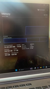 لابتوب ASUS ROG STRIX للبيع  CI 7 GN 14HX  RAM 16 DDR5  SSD 512  GPU R...