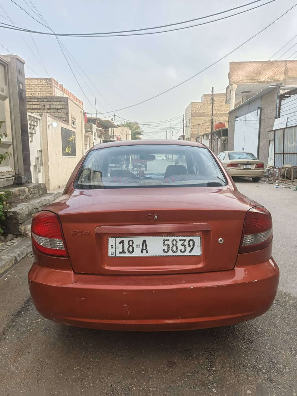 ك
كيه ريو ٢٠٠٤ رقم انكليزي هزه جديده المكينه سابقا مفتوحه بس كلش ناعمه تبريد كهربائيات جاهزه تايرات امامي جديده كير عادي السعر ٣٧ وبيه مجال ***********
