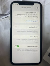 ايفون 11 عادي ابيض ذاكره 256 بطاريه 75 جهاز نظيف يخبل سعره 250 مكاني ن...