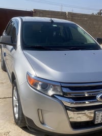 فورد ايدج 2013 سلفر سياره جاهزه  خليجي مندون ضرر او بارد مجرد قطعه رش ...