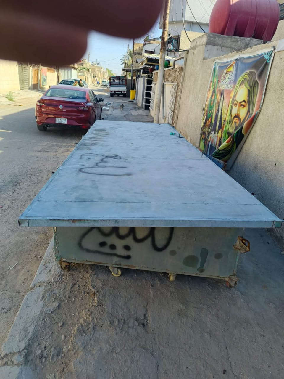 ميز حديد تزكام للبيع المكان حي التراث قرب تقاطع درويش للتواصل فقط على هاذه الرقم
‭***********‬
