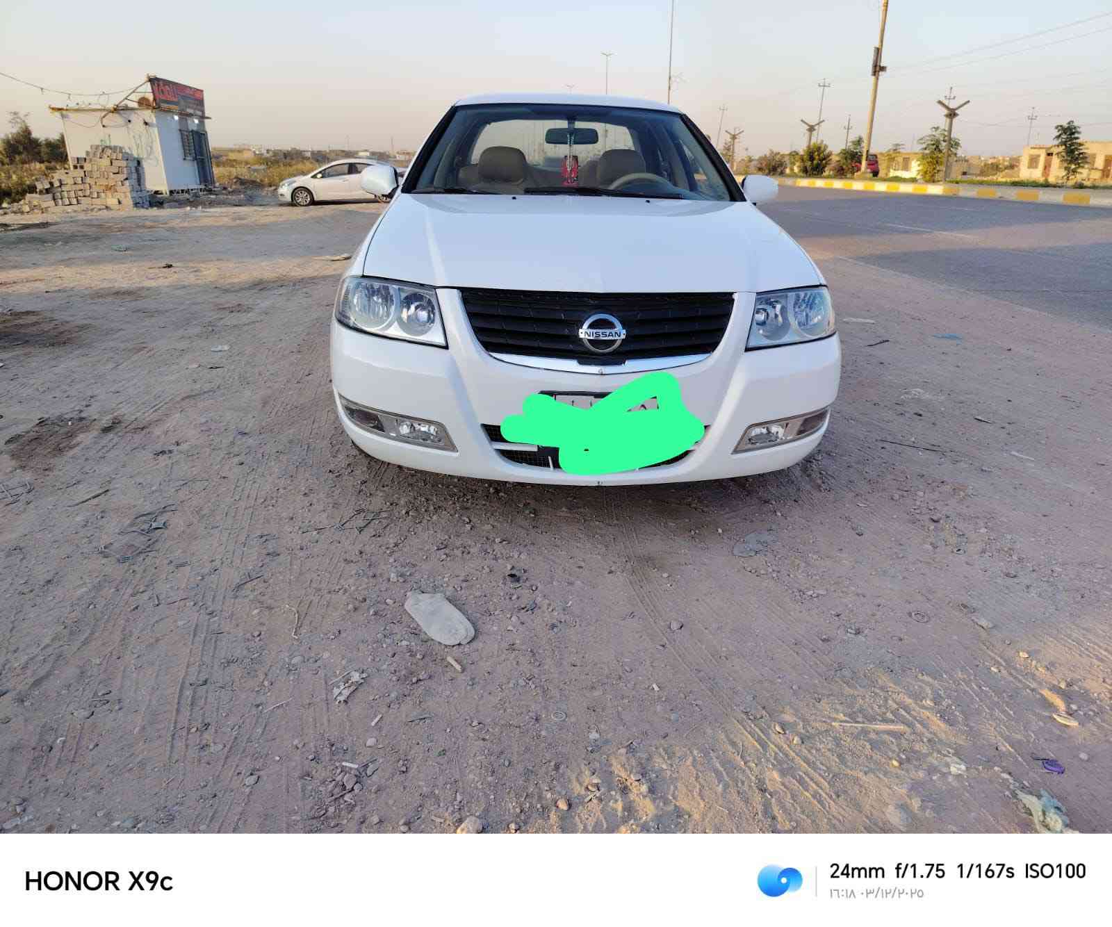 نيسان مثنى ابيض
موديل 2012
سنويه ساقطه 
السعر 100 وبيه مجال بيع او مراوس 
رقم صاحب السياره 
***********
