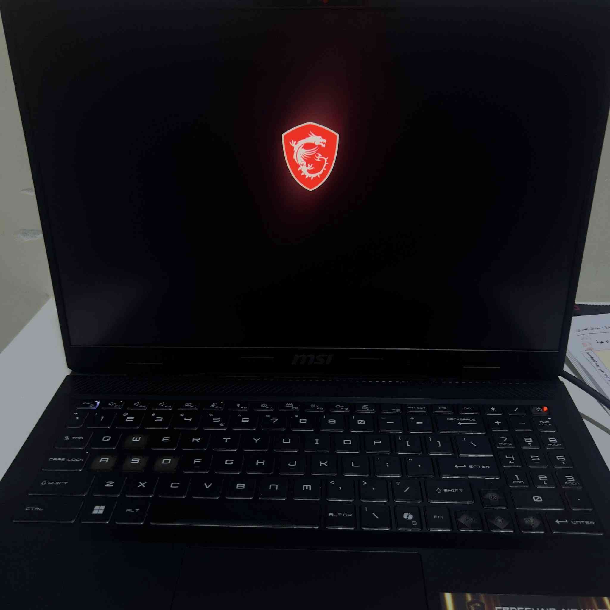 لابتوب MSI
المواصفات 
معالج r9 7945HX
كارت شاشة 5060 
رام 16 DDR5 
ذاكرة تيرا 
مواصفات ثانوية مروحتين 5 انابيب نحاسية 
يدعم وضع الالعاب الكامل مع تغيير الوضع حسب الحاجة 
كيبورد rgb تخصيص كامل 
شاشة 16 انج 
دقة 2.5k 
240 هرتز 
Ips 
السعر مع التوصيل مليونين و50 الف 
للشراء تواصل واتس اب 
***********
