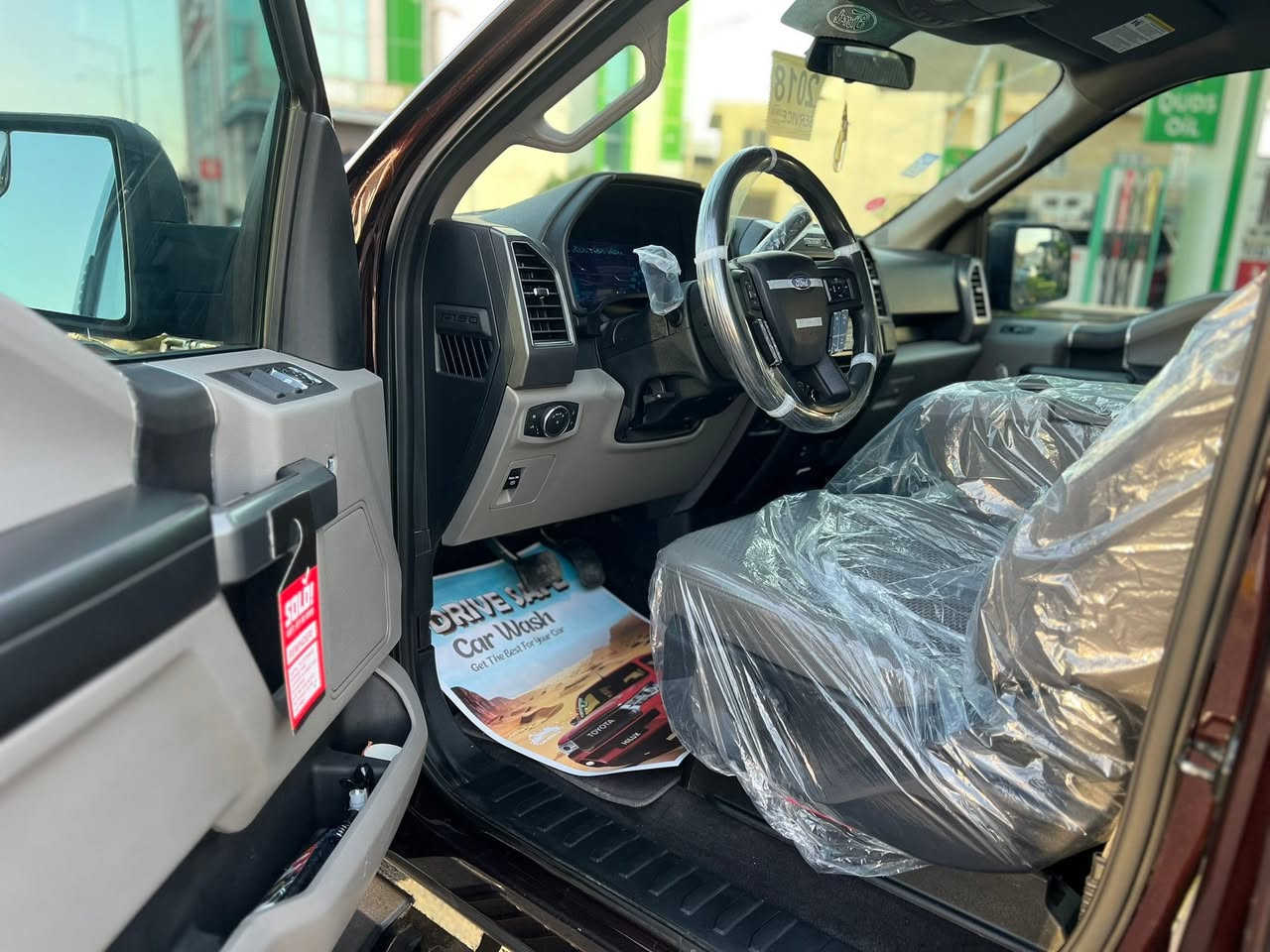 فورد F150 موديل 2018   سيارة كلش جديد ماشي 25 ميل
محرك 8 سلندر مرغوب موصفات فور ويل جديد سيارة كلش

موصفات باب رقم سري شاشه كاميرا حساسه بعدها كتلوك بي

دخل لون رصاصي اسواد نظام اتو استوب تحكمات استيران

هندي بريك بصمه سيارة بي قطعه صبغ باخ امريكى فقط

بدون ضرار بدون دوخل بدون ايربك سيارة جاهز من كلشي

دينار مصرف مابي بشرط كير محرك صدر تايرات تبريت كهرباء

بشرط رقم جديد سيارة مال بيت جاهز من كولشي 
 
سعر (195) ورقه رقم موبيل ***********

مكان سيارة كركوك
