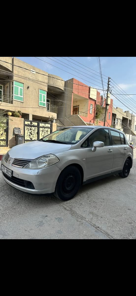 نيسان تيدا ٢٠٠٨ كير اوتوماتيك رقم وسنويه جديد بسمى دفتر بنزين موجود هزه جديد قطعتين صبغ بيهه شويه ضرر داخل صندوق *********** / *********** سعر ٧٤ ورقه وبي شويه مجال كركوك, العراق

