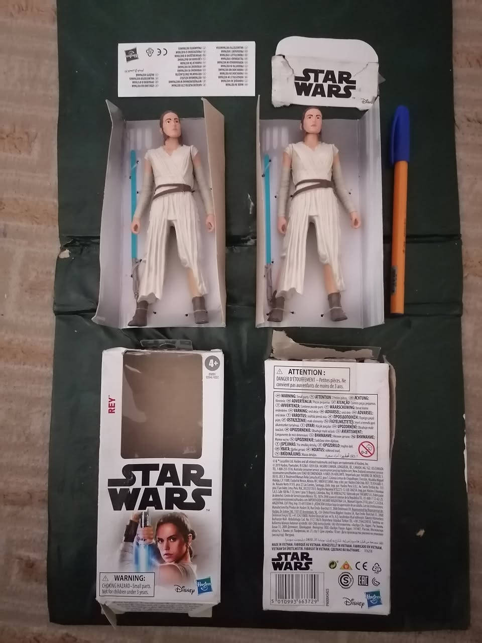 السلام عليكم
عندي ٢٠ قطعة مجسمات شخصيات كارتونية بلاستك مفصليه سوبرمان وباتمان وقرصان الكاريبي و سبايدرمان منها ١٤ مفصلي و٦ ثابت مع ١٠ ملصقات دعاية مجسمات.....
السعر ٤٠ الف للكل


**إذا كنت صاحب هذا الإعلان وتريد حذفه لأي سبب، رجاءا أرسل رسالة إلى الدعم الفني**