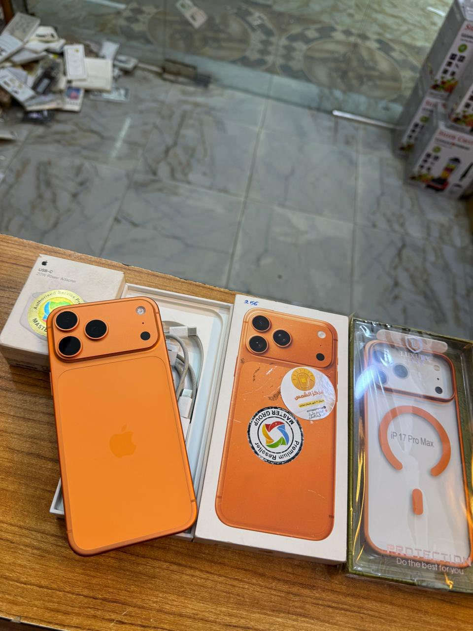 17 برو ماكس 256 ذاكرة
ابو الشريحة
بطارية 100‎%
نضافة 100‎%‎
شرق اوسط ابو الشريحة
ضمان ماستر 
اول ما نزل اشتريتة
كامل ملحقات الاصلية 
شركة ماستر 
بيه ضمان سنتين
استخدام قليل 
السعر مناسب 
***********
العنوان:
القطاع – شارع المدارس – مقابل مدرسة الأندلس
مركز الشمس 2
