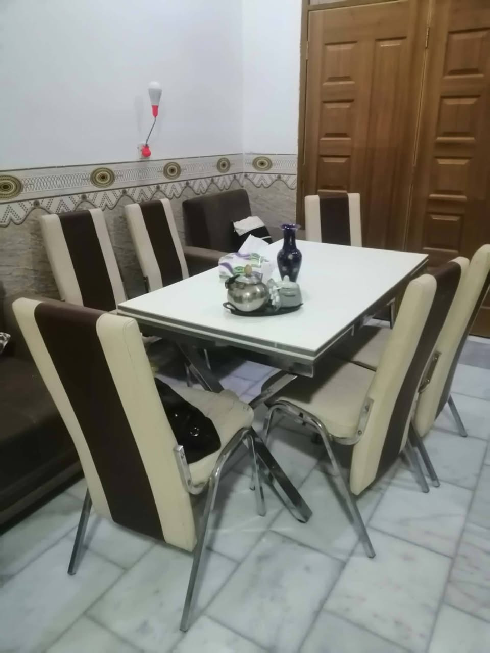 ميز طعام بعده جديد كلش نظيف السعر 175 مكانة/حله حي الضباط شراي خاص


**إذا كنت صاحب هذا الإعلان وتريد حذفه لأي سبب، رجاءا أرسل رسالة إلى الدعم الفني**