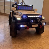 سياره اطفال اصليه نظافه ٩٨٪؜ تكفي نفرين  ٤ ماطور  بلوتوث  تاير ربل مو ...