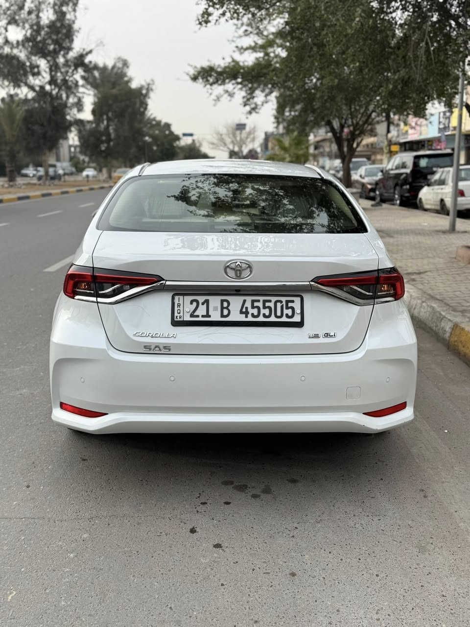 سلام عليكم كورلا  مديل 2024 شركه SAS بعدهي بضمان الشركه ماشيه 25الف  سنويه بسمي مكفوله كفاله عامه بيهه ملاحضات بسيطه الرقم *********** مكان بغداد شارع فلسطين
