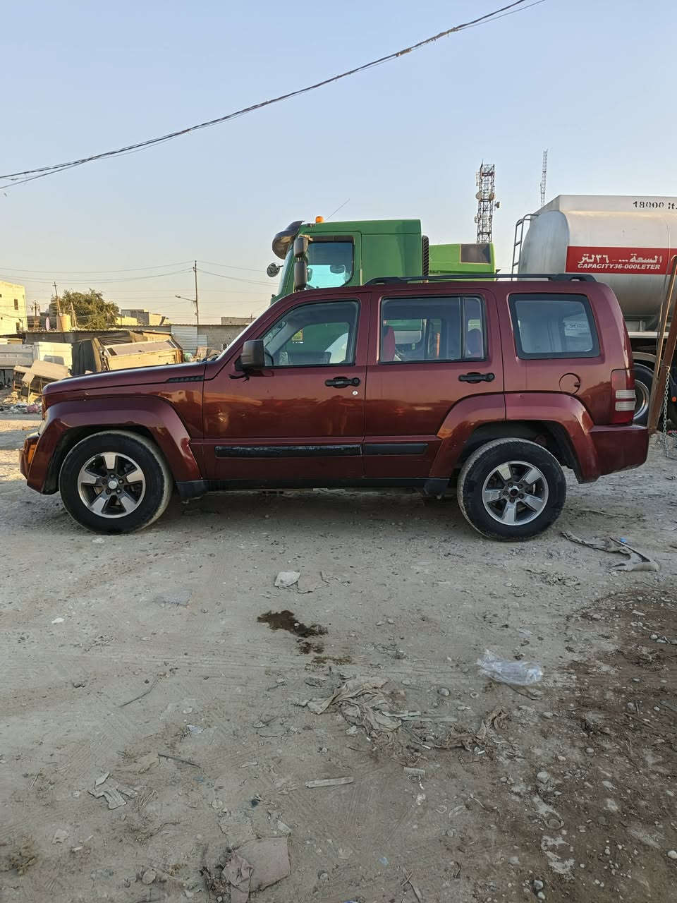 للبيع جيب لبرتي 2008 رقم بغداد تحويل مباشر بيها صبغ حزام للجماليه السعر 73 الشراي يتصل ***********
