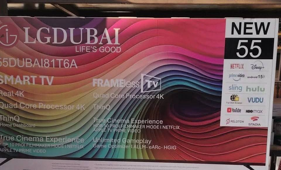 يتوفر لدينا شاشات LG  ام النت  فول مواصفات مع ضمان سنة يوجد توصيل لجميع المحافظات


**إذا كنت صاحب هذا الإعلان وتريد حذفه لأي سبب، رجاءا أرسل رسالة إلى الدعم الفني**