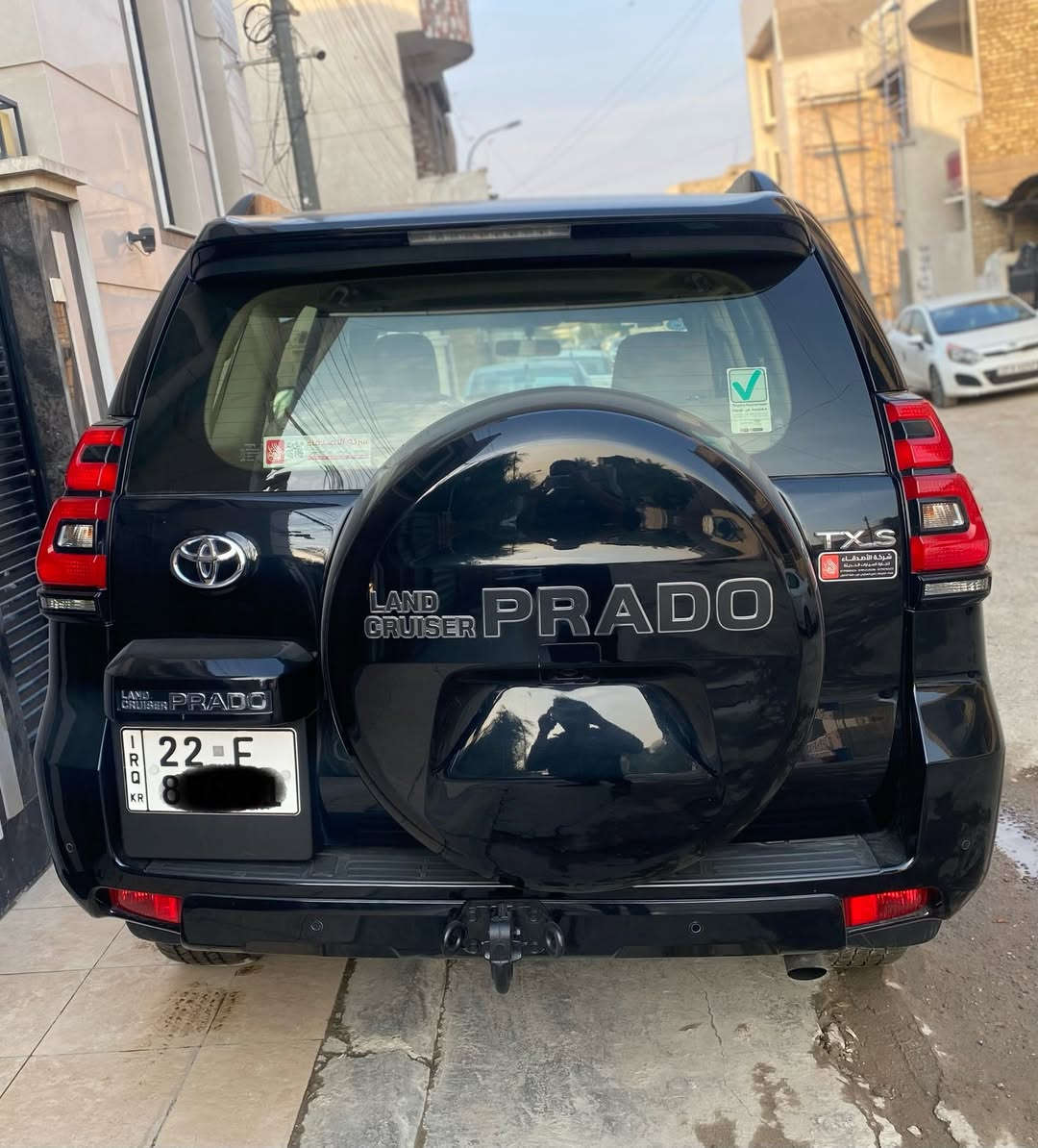 السلام عليكم
برادو  TXS موديل 2023 ضمان شركة SAS ماشية 58,000 مكفولة كفالة عامة رقم اربيل 
للاستفسار:- ***********
العنوان :- بغداد - الرصافة
