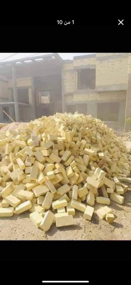 السلام عليكم يتوفر طابوق جميع المحافظات وباسعار مناسبة شرصالمكلاب  العدد طابوك 4000 ـــــــــ300قابل زيادة *********** @***********
