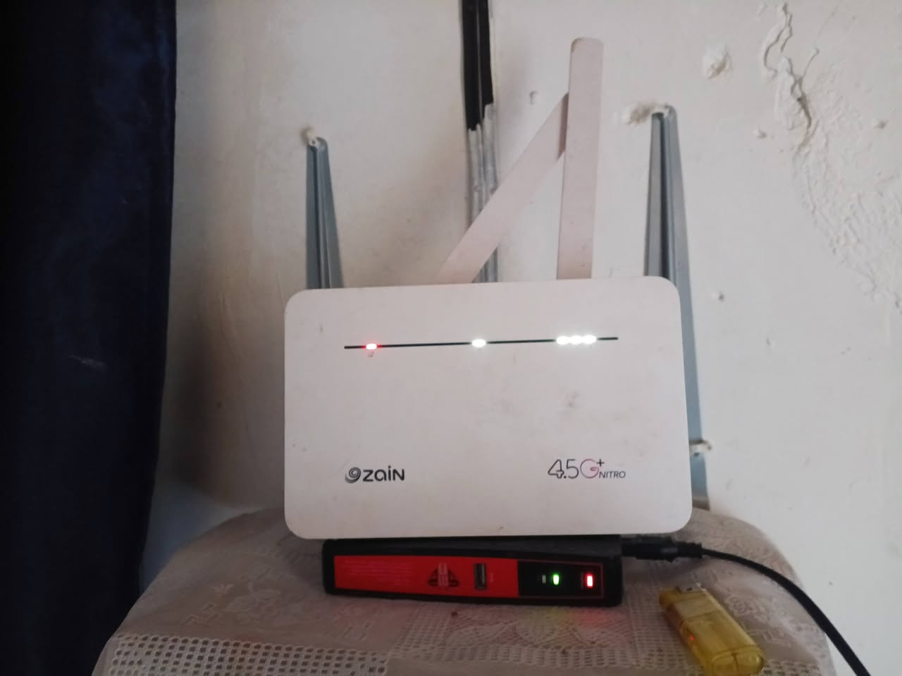 راوتر ابو الخط اخو الجديد راوتر مستخدم قليل سعر 60 قفل اذا هوه واليو بي اس 85 الاستفسار
‏‪***********‬‏
