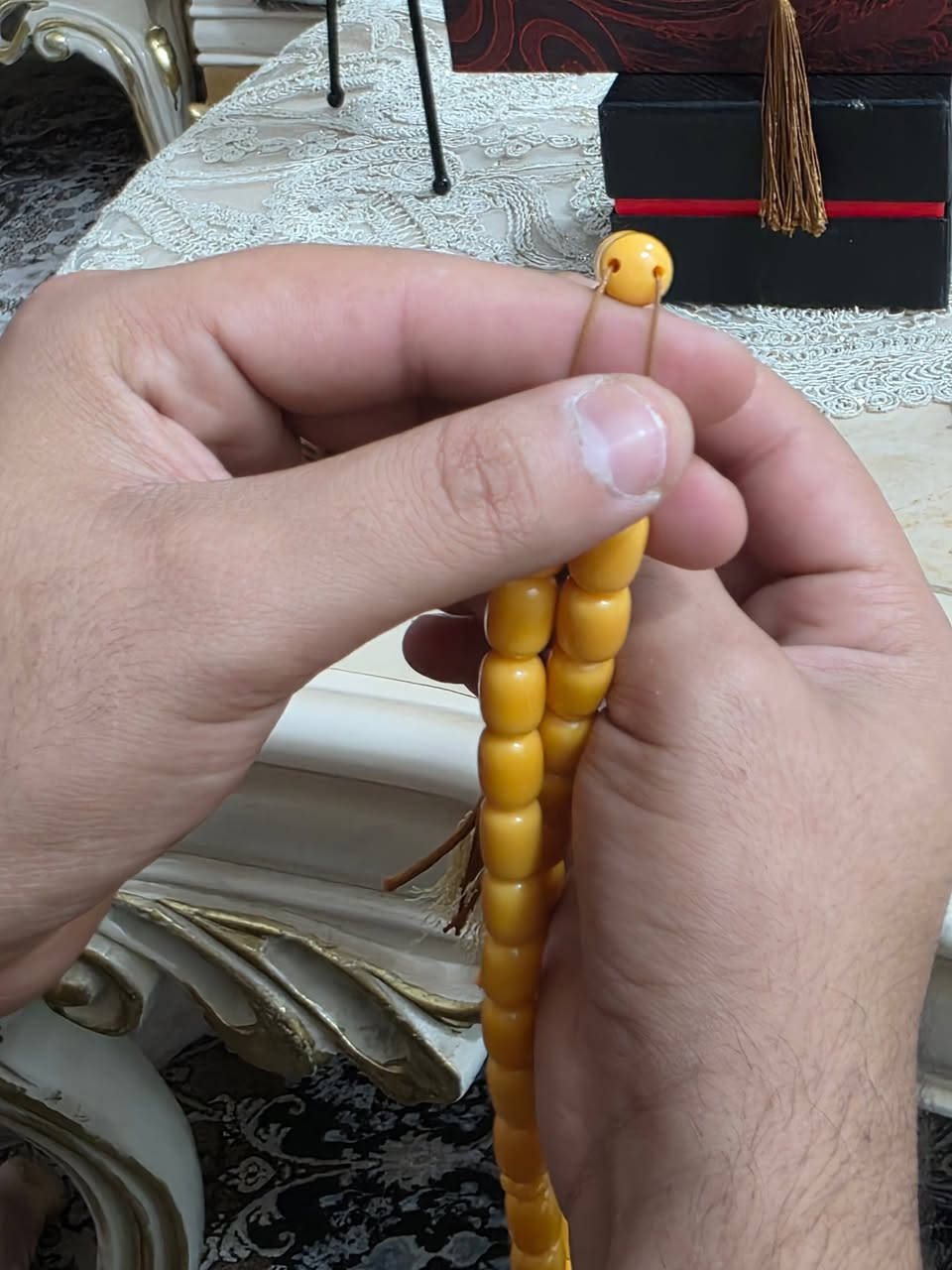 من رخصة مدير الكروب المحترم 
سندلوس الماني انتيك طوبات بليارد 
شرط العطاب مغلف بالكامل جراخة الموصل 
٣٣ خرزة الوزن ٥٠ غرام نضافة تامة ١٠٠% 
تستحق الاقتناء تواصل خاص بسعر طيب 
يوجد توصيل الجميع محافظات العراق 🇮🇶


**إذا كنت صاحب هذا الإعلان وتريد حذفه لأي سبب، رجاءا أرسل رسالة إلى الدعم الفني**