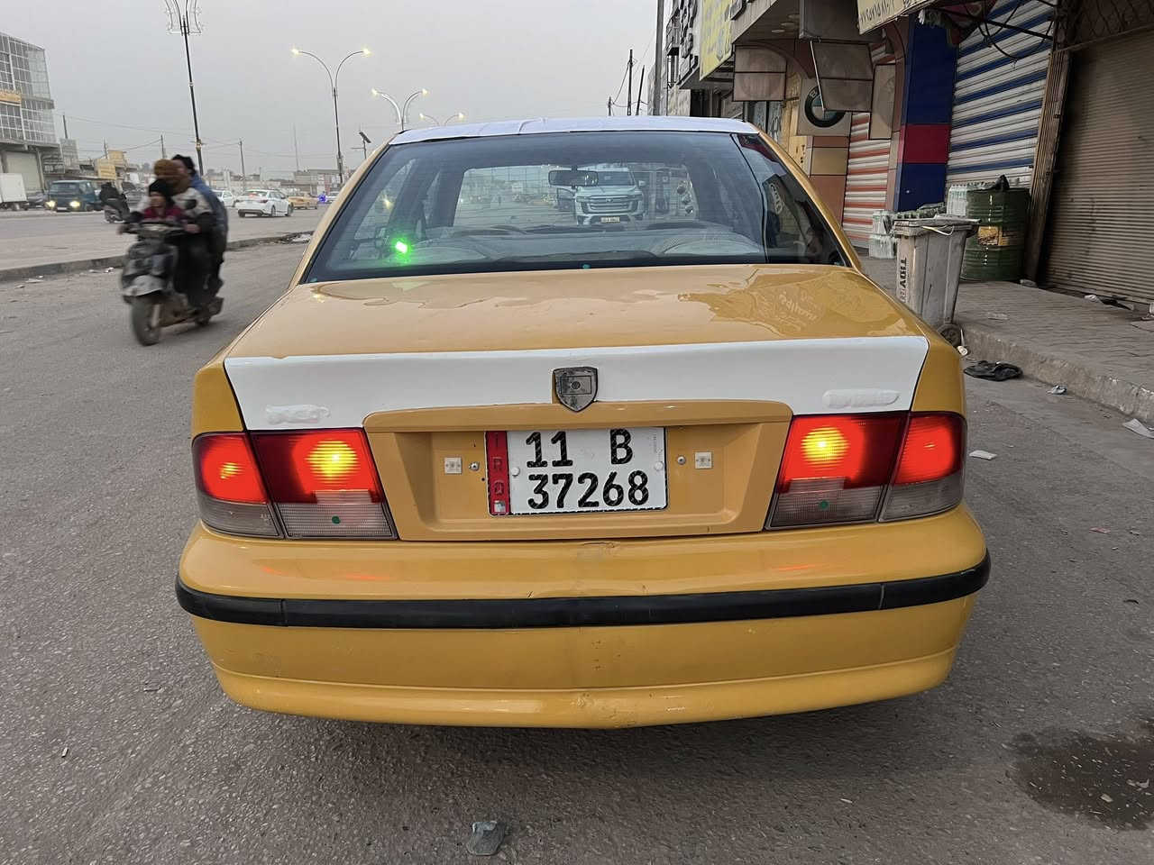 السلام عليكم
سمند 2011 للبيع رقم بغداد انكليزي سنوية ل29
السياره بيها صبغ بنيد والداير الخلفي الايسر 
مكينه وكير جدد دواخلها نظيفه وحداديه كامله جديده 
تايرات نظاف السعر 38 مكاني بابل الحله مركز المدينه ***********
