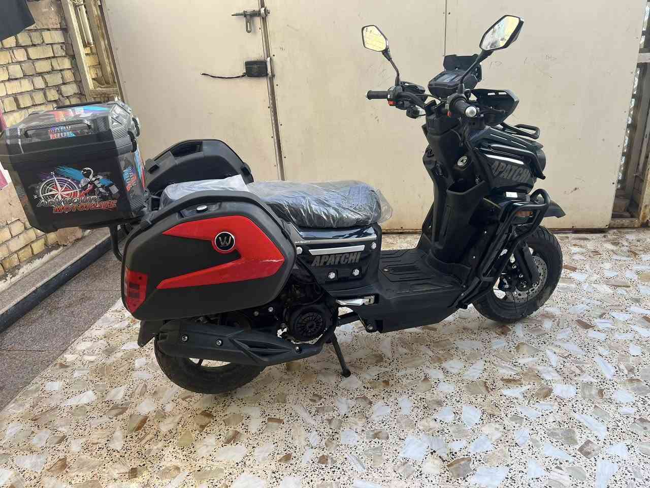 سلام عليكم
للبيع دراجه سكنكن جبلي دراجه زيرو ماشيه 300 فقط 
الدراجه نضيفه حيل قبل شهر طالعه من الوكيل 
ضايفه اله صفاحيات و صندوك و هستوني مبدل دهن مالته 
الدراجه رايده ب 1800 و بيه مجال 
الرقم ***********
