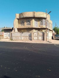 بيت للبيع 200 متر واجهه عشرة نزال عشرين طابو زراعي سند 25 طابقين الطاب...