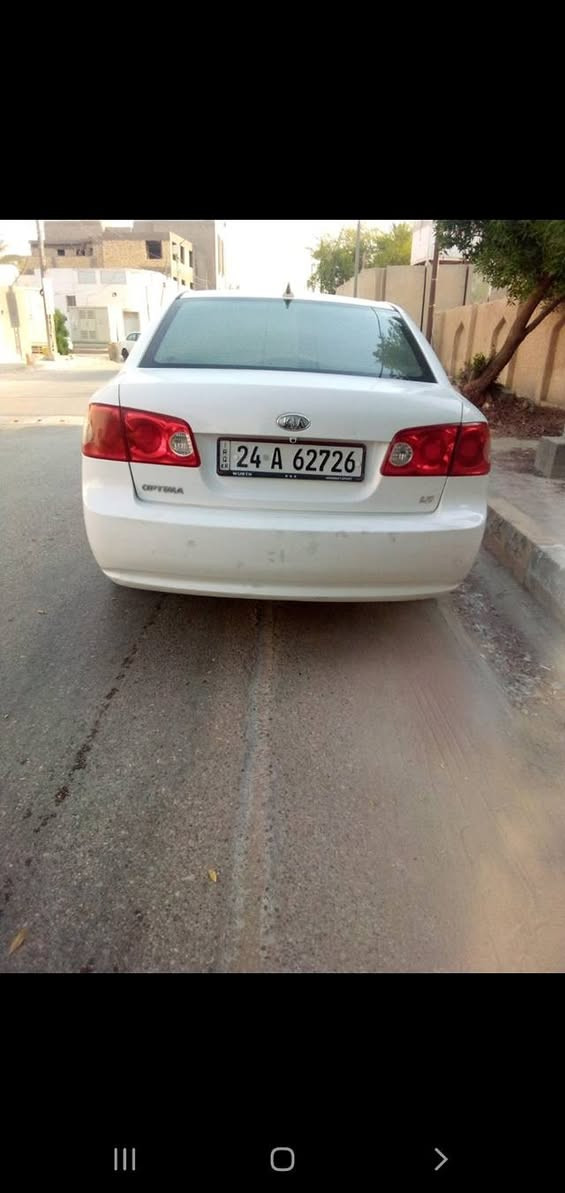 سلام عليكم اوبتيما 8وارد أمريكي كفاله عامه بيها بنيد فقط مكينه  مكينه 2400بسمي  مكان الديوانية مكلف بل نشر السعر 115وبيها مجال رقم صاحب السياره ***********
