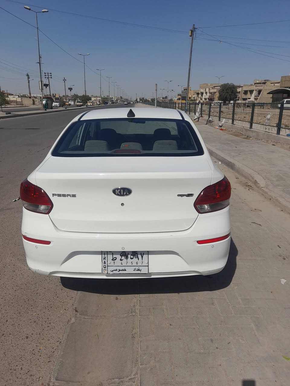 السلام عليكم كيا بيكاس موديل ٢٠٢٠ بغداد تحويل ثاني يوم باسمي سياره جديده بيهه صبغ جاملغ عكس السايق بدون دواخل سياره تخم تاير جديد باتري جديد كير محرك صدر مكفول على وضع شركة  شاشه كامره تبريد خير من الله  عنوان حي الجهاد للاتصال ***********السعر ١٠٢ وبيهه مجال للطيبين ابوعلي
