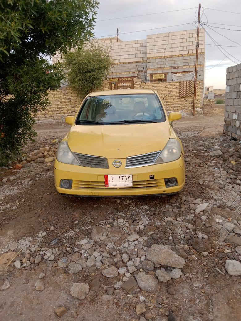 نيسان تيدا2008محوره كورله مكينه وكير سياره جاهزه مكان سياره ديوانيه  رقم نجف باسمي السعر 35 الاتصال ***********
