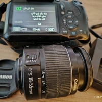 كامره كانون نضيفه صوره حلوه  مع ملحقاته شاحنه + زوم +حماله +كارتونه ال...